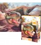 Quebra Cabeça Batalha dos dinos 100 pecas - Pais E Filhos 